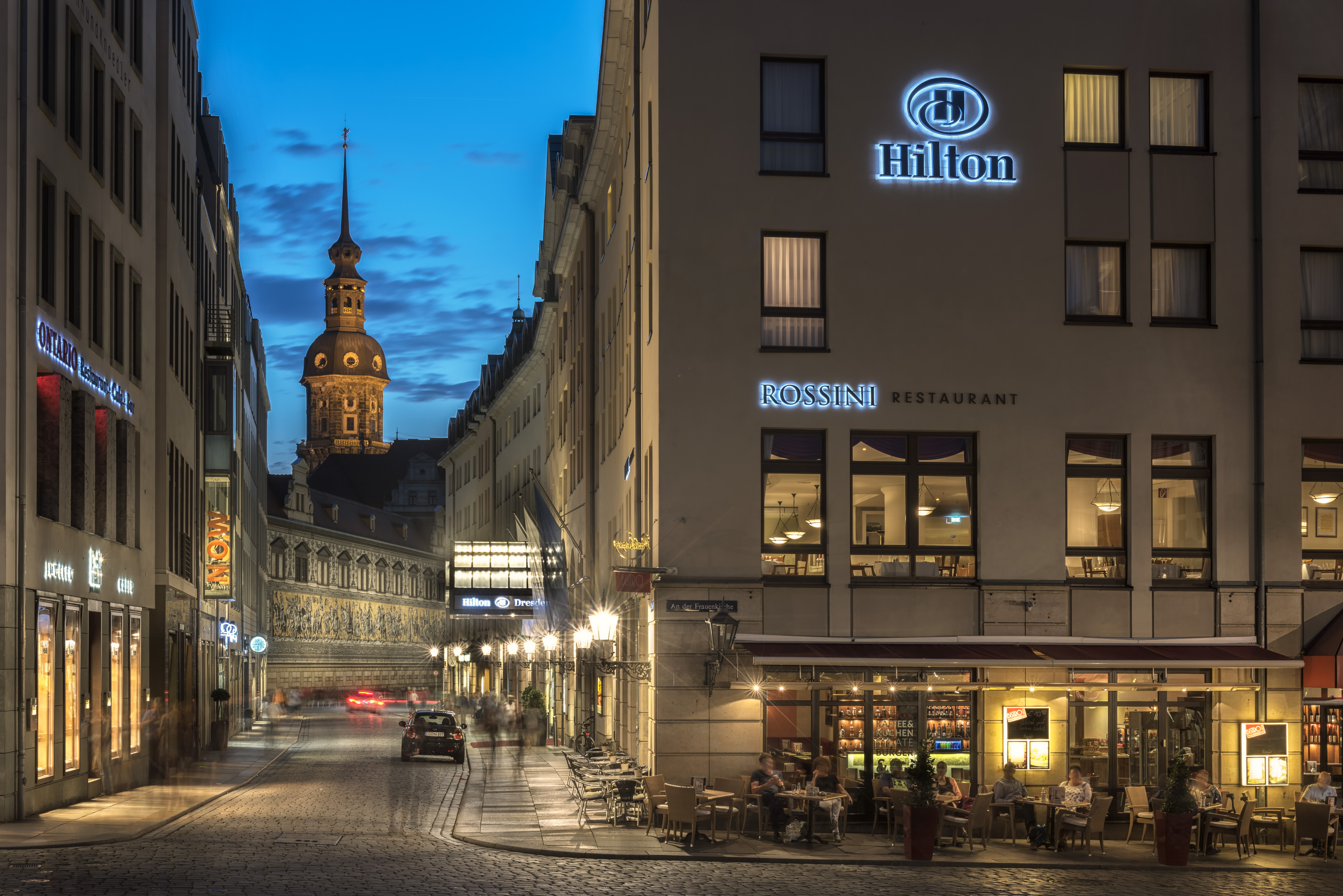 Hotel Hilton in der Dresdener Altstadt